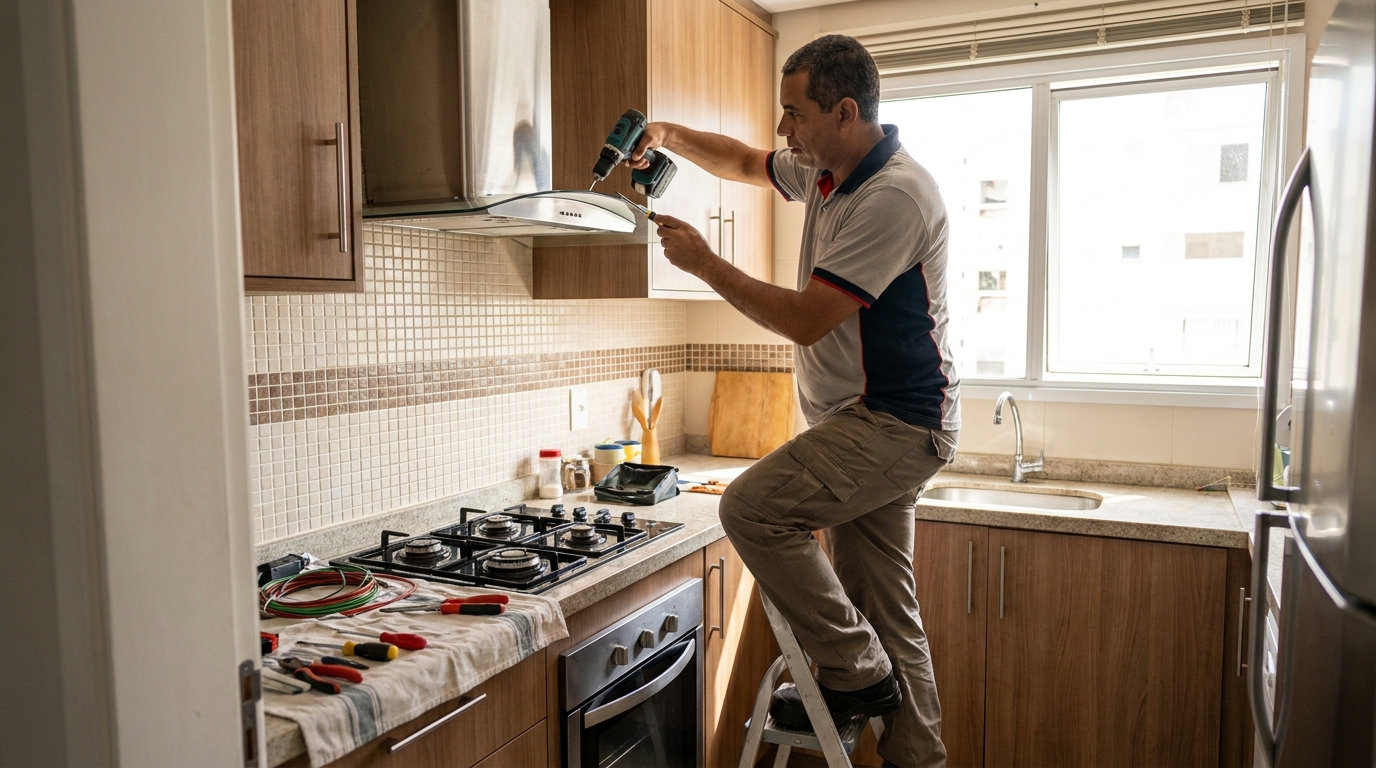 Instalação de Exaustor em Carapicuíba‑SP