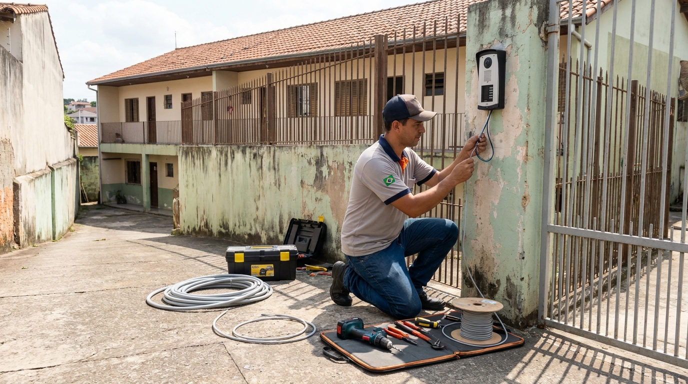 Instalação de Porteiro Eletrônico em Carapicuíba‑SP