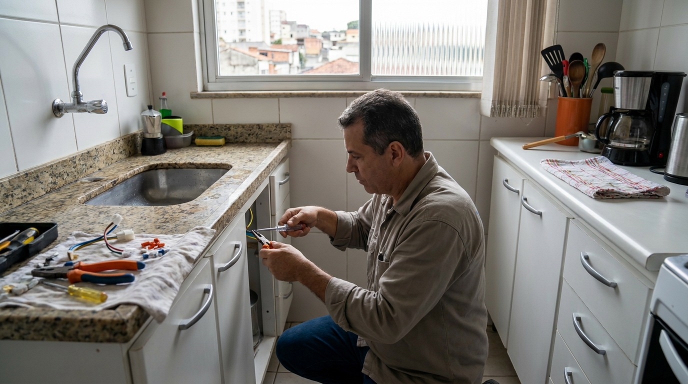Troca de Torneira Elétrica em Carapicuíba‑SP